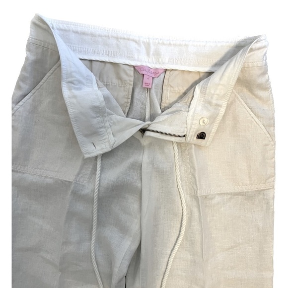 ✨Host Pick✨ Lily Pulitzer | Linen White Pants - Picture 3 of 4